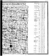 Dane County Rural Route Map - Right, Dane County 1911 Microfilm